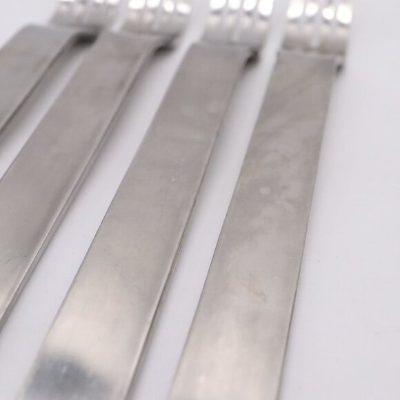 24 Pc Gourmet Settings "Pure" 18/10 Stainless Steel Service for 4 Plus Extras - Picture 5 of 10